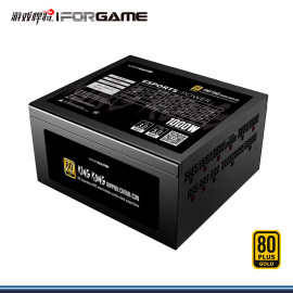 FUENTE PODER IFORGAME GX1000 KING KONG 1000W 80 PLUS GOLD FULL MODULAR