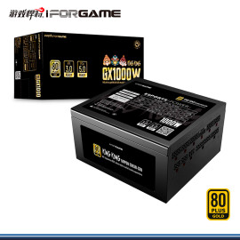 FUENTE PODER IFORGAME GX1000 KING KONG 1000W 80 PLUS GOLD FULL MODULAR