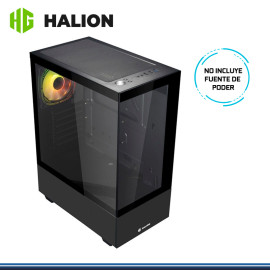 CASE HALION MARK 355 ARGB SIN FUENTE VIDRIO TEMPLADO USB 2.0/USB 3.0