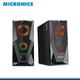 PARLANTE MICRONICS MILANO MIC S310U RGB SOUND 2.0 USB