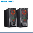 PARLANTE MICRONICS MILANO MIC S310U RGB SOUND 2.0 USB