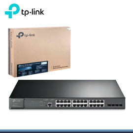 SWITCH TP-LINK TL-SG3428MP OMADA JETSTREAM 28 PUERTOS GIGABIT L2 CON POE+ 24 PUERTOS