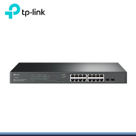 SWITCH TP-LINK TL-SG2218P OMADA JETSTREAM 18 PUERTOS GIGABIT CON POE+ 16 PUERTOS