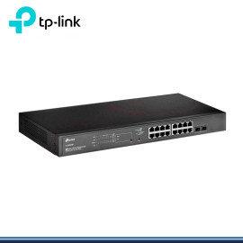 SWITCH TP-LINK TL-SG2218P OMADA JETSTREAM 18 PUERTOS GIGABIT CON POE+ 16 PUERTOS