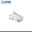 CONECTORES SATRA PLUG RJ45 CAT6 POR CAJA DE 100 Unid