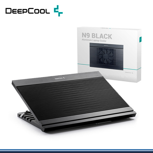 COOLER DEEPCOOL N9 BLACK ALUMINIO COOLER PARA NOTEBOOK