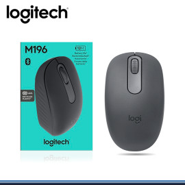 MOUSE LOGITECH M196 BLUETOOTH GRAFITO 1,000 DPI (PN:910-007456)