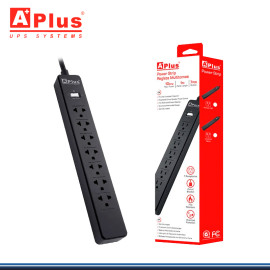 SUPRESOR DE PICO A+ PLUS 7 TOMAS CON CABLE DE 1 METRO (PN:GP-I-550/7P)
