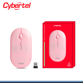 MOUSE CYBERTEL LIVORNO 3 CYB M502P-3M ROSADO RECARGABLE CONEXION WIRELESS & BLUETOOTH