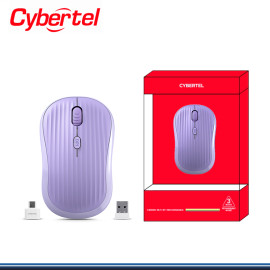 MOUSE CYBERTEL ACCORD CYB M701-3M PURPLE RECARGABLE CONEXION WIRELESS & BLUETOOTH