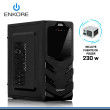 CASE ENKORE MISTIQUE ENK C2001 BLACK CON FUENTE 230W USB 2.0