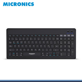 KIT MICRONICS SPIRIT 3 - MIC WT800 3M BLACK WIRELESS BLUETOOTH TECLADO + MOUSE