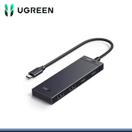 HUB USB TIPO C UGREEN 4 EN 1 PUERTOS 2 x USB 3.0 / 2 x USB C 3.2 (PN:35583)
