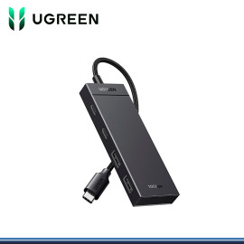 HUB USB TIPO C UGREEN 4 EN 1 PUERTOS 2 x USB 3.0 / 2 x USB C 3.2 (PN:35583)