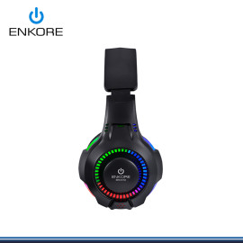 AUDIFONO ENKORE BRAVIO EKHG 1005 U 5.1 RAINBOW LED CON MICROFONO CONEXIÓN USB