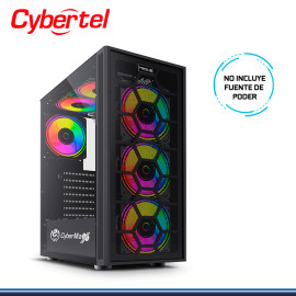 CASE CYBERTEL EXPLORER CBX 5006 RGB SIN FUENTE VIDRIO TEMPLADO USB 3.0/USB 2.0