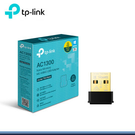 ADAPTADOR NANO USB TP-LINK ARCHER T3U WIRELESS AC1300 MU-MIMO