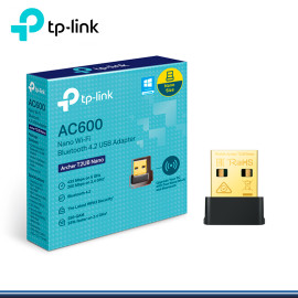 ADAPTADOR USB TP-LINK ARCHER T2UB NANO AC600 WI-FI & BLUETOOTH 4.2