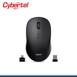 MOUSE CYBERTEL BEATNIK 3 BLACK CYB M704-3M RECARGABLE CONEXIÓN BLUETOOTH/WIRELESS