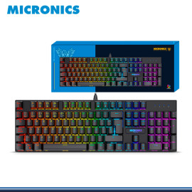 TECLADO MICRONICS MIRAGE GK1003 MECANICO RGB USB