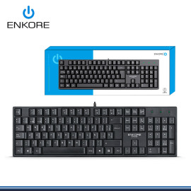 TECLADO ENKORE STONE ENK K100 CONEXIÓN WIRED USB