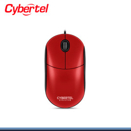 MOUSE CYBERTEL EVOLUTION CYB M234 RED CONEXIÓN WIRED USB