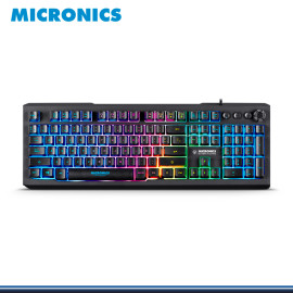 KIT MICRONICS PLAYER 3 MIC GTX 1003 BLACK TECLADO + MOUSE + AUDIFONO