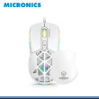 KIT MICRONICS MIRAGE MIC GTX 2003 3W WHITE TECLADO + MOUSE + AUDIFONO