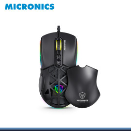 KIT MICRONICS MIRAGE MIC GTX 2003 3K BLACK TECLADO + MOUSE + AUDIFONO