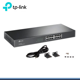 SWITCH TP-LINK TL-SG1016 16 PUERTOS GIGABIT 10/100/1000 MBPS RACKEABLE