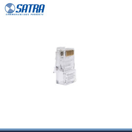 CONECTORES SATRA EZ PLUG RJ45 CAT6 POR CAJA DE 100 Unid