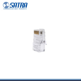 CONECTORES SATRA EZ PLUG RJ45 CAT6 POR CAJA DE 100 Unid