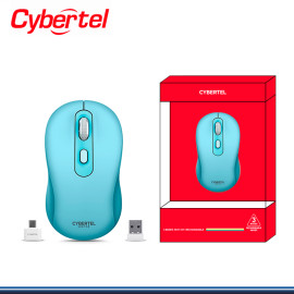 MOUSE CYBERTEL VEKTOR CYB M708-3M BLUE RECARGABLE CONEXION WIRELESS & BLUETOOTH