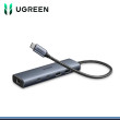 HUB USB TIPO-C UGREEN 5 EN 1 PUERTOS 2 x USB-C 3.2 / 1 x USB-A 3.2 / 1 x USB-A 2.0 / 1 x RJ45 1000BPS (PN:45320)