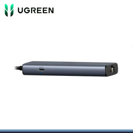 HUB USB TIPO-C UGREEN 5 EN 1 PUERTOS 2 x USB-C 3.2 / 1 x USB-A 3.2 / 1 x USB-A 2.0 / 1 x RJ45 1000BPS (PN:45320)