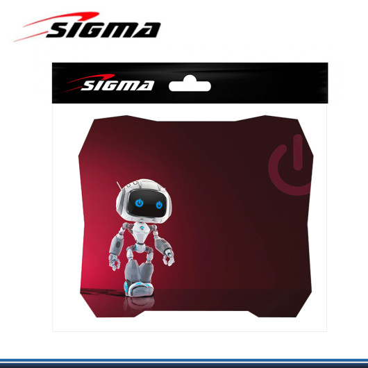 PAD MOUSE SIGMA X35 ROBOT RED