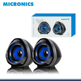 PARLANTE MICRONICS RHAPSODY MIC S315B BLACK BLUE USB 2.0