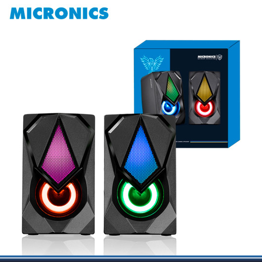 PARLANTE MICRONICS CORSAIR MIC S309 RGB GAMER SOUND 2.0 USB