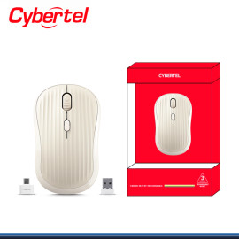 MOUSE CYBERTEL ACCORD CYB M701-3M NUDE RECARGABLE CONEXION WIRELESS & BLUETOOTH