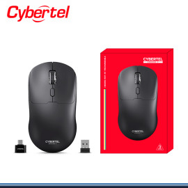 MOUSE CYBERTEL ENDURE 3 CYB M702-3M BLACK RECARGABLE CONEXION WIRELESS & BLUETOOTH