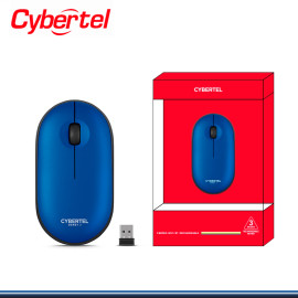 MOUSE CYBERTEL DERBY 3 CYB M320B-3M BLUE RECARGABLE CONEXIÓN BLUETOOTH/WIRELESS