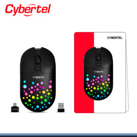 MOUSE CYBERTEL SKIPOL CYB M705-3M BLACK RECARGABLE CONEXIÓN BLUETOOTH/WIRELESS