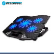 CYBERCOOL HA-K5 BLACK PLASTICO CON METAL COOLER PARA NOTEBOOK