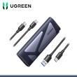 CASE UGREEN 15813 PARA SSD M.2 NVMe & SATA HASTA 8TB CONEXIÓN USB-C