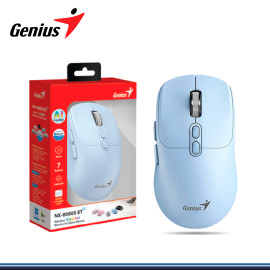 MOUSE GENIUS NX-8080S BT BLUE CONEXIÓN WIRELESS & BLUETOOTH (PN:31030042402)