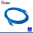 PATCH CORD FINDER CAT.6 DE 2MTS AZUL