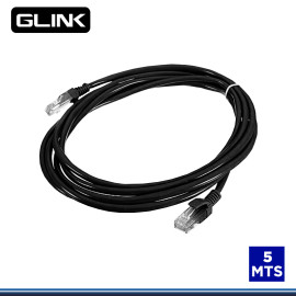 PATCH CORD GLINK CAT.6 DE 5MTS NEGRO