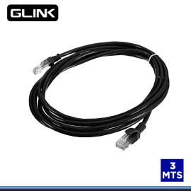 PATCH CORD GLINK CAT.6 DE 3MTS NEGRO