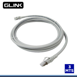 PATCH CORD GLINK CAT.6 DE 3MTS GRIS