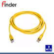 PATCH CORD FINDER CAT.6 DE 3MTS AMARILLO